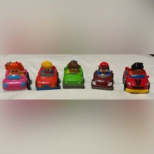 5 little people cars